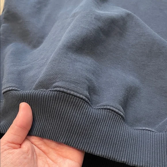 Anine Bing Navy Oversized Crewneck Sz XS A-08-5205-420 - Picture 14 of 14